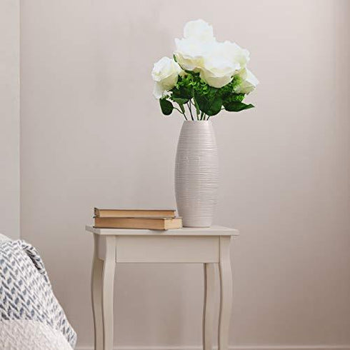Artificial White Roses
